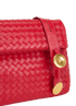 Intrecciato The Fold Bag, &pound;795, Handbags, Red, Leather, Other view